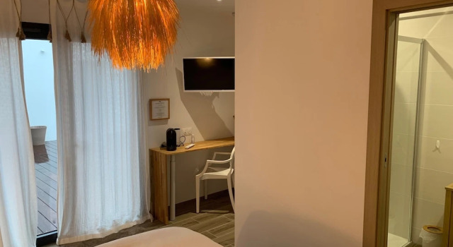 Deluxe Zimmer Le patio dOscar