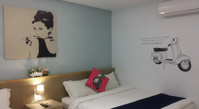 Hualien Melihai B & B, Забронировать Отель Отели Хуалянь с парковкой, рядом с Парк Наньбинь, Парковка