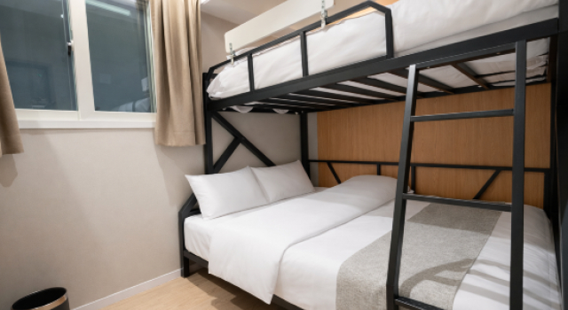 Кровать в общем номере Sonoće Hostel Seoul - Private Bathroom & Premium