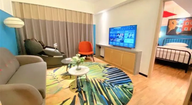 Семейный люкс c 1 комнатой EightDynastiesAncientCapital · MagpieYujiaDesignerHotel (Kaifeng Henan Univ Bianliang Xiaosongcheng)
