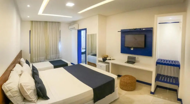 Трёхместный номер Standard Vila Gallina Pousada