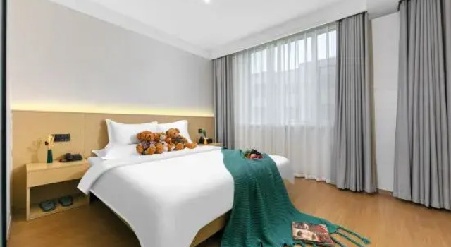 Люкс Deluxe Qingzhuting Hotel (Near Huayan Temple, Datong Ancient City North Gate)