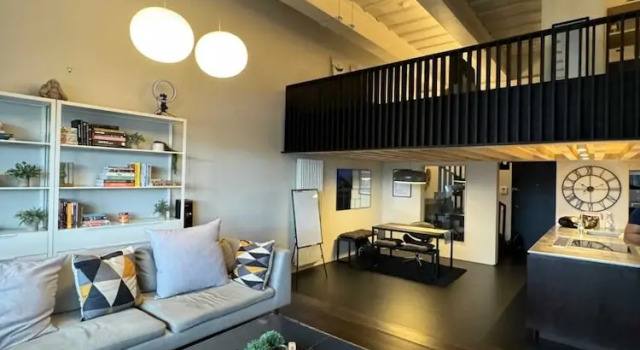 Апартаменты Industrial-chic 1BD Loft by the River Fulham!