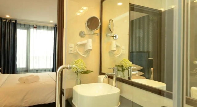 Двухместный номер Deluxe Hôtel Le Joyau Bleu Hanoï
