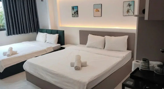 Двухместный номер Deluxe с видом на город Macy Home Hostel