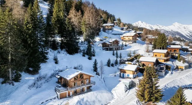 Шале Chalet 18 Îles Luxury Chalet With Sauna La Tzoumaz