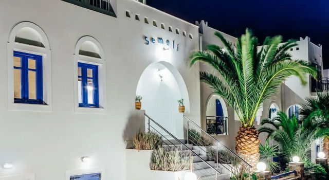 Hotel Semeli, Забронировать Отель Агиос-Прокопиос остров Наксос