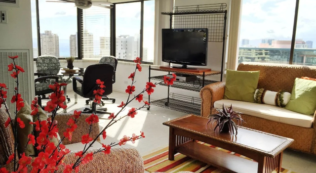 Номер Standard Пентхаус с 2 комнатами с красивым видом из окна Hawaiian Monarch by Hawaii Ocean Club