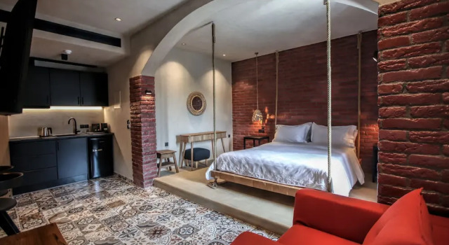 Люкс Premium с балконом и с видом на горы Meteora Heaven and Earth Kastraki premium suites