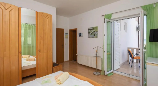 Двухместный номер Deluxe с частичным видом на море Villa Ruza
