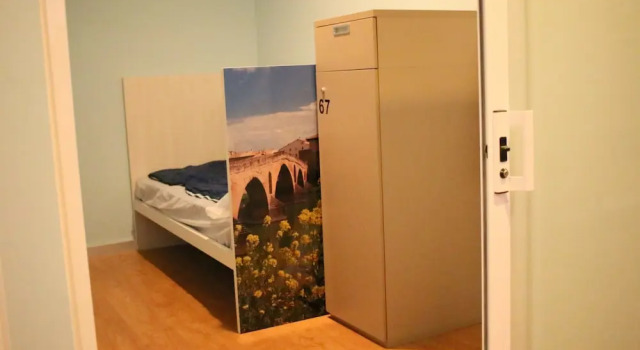 Кровать в общем номере Albergue Compostela - Hostel