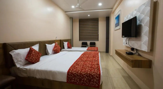 Трёхместный номер Standard с видом на город Hotel Balaji Palace