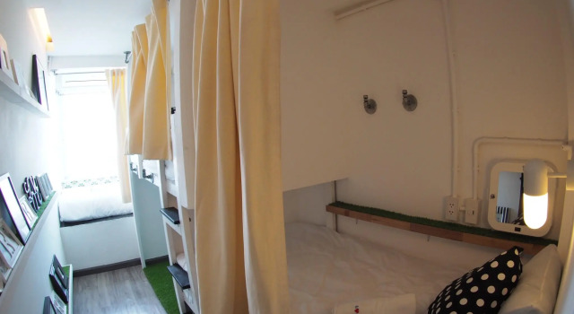 Кровать в общем номере Jetty Huahin Hostel