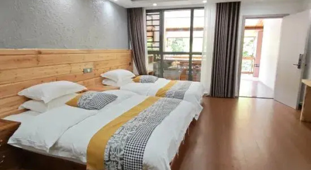 Семейный люкс c 1 комнатой Longting Courtyard