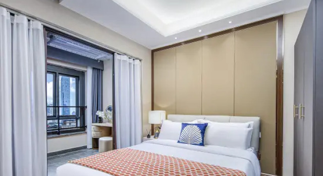 Люкс Executive с 2 комнатами с балконом Alan Cloud Mansion Suite Hotel in Jiefangbei, Hongyadong,Chongqing