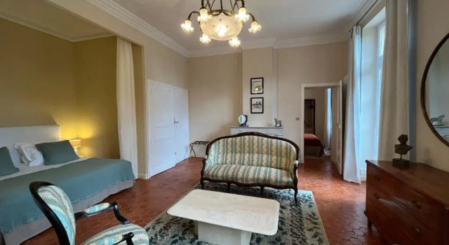 Семейный номер Standard с видом на парк Chateau de Roquelune