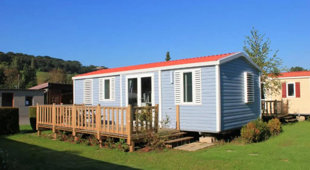 Кровать в общем номере Camping Le Marqueval