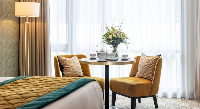 Двухместный номер Deluxe с красивым видом из окна The Savoy Hotel