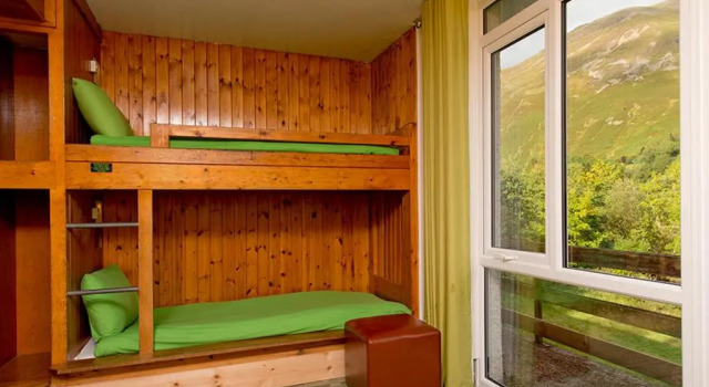 Кровать в общем номере YHA Patterdale