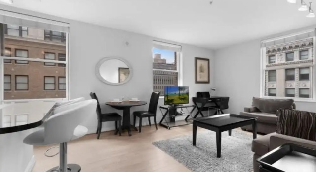 Апартаменты Luxury с 2 комнатами Bluebird Suites DC Financial District