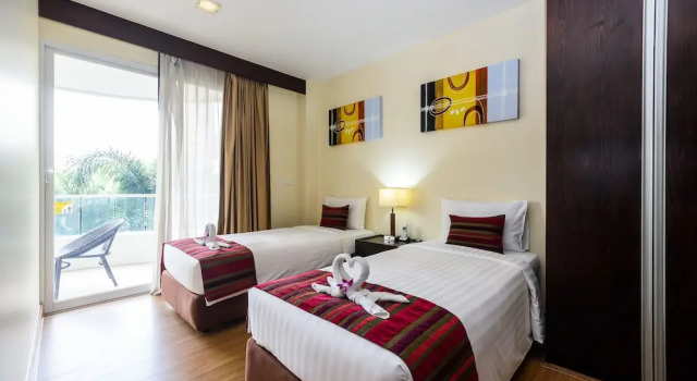 Люкс с 2 комнатами с балконом Lohas Residences Sukhumvit 2