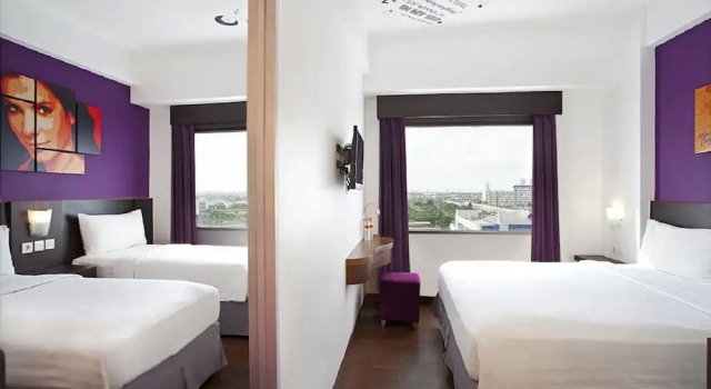 Deluxe chambre Vue sur la ville Fame Hotel Gading Serpong