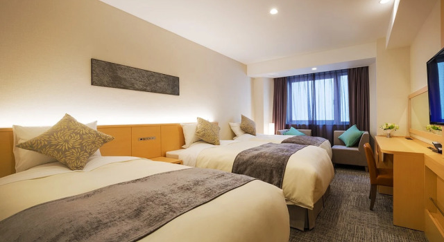 Трёхместный номер Standard Hotel Royal Morioka