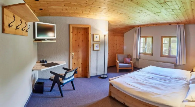 Habitación doble Estándar con vista a la montaña Hotel Stoffel
