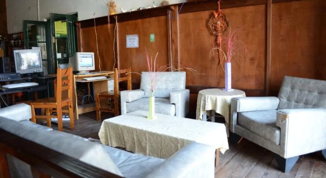 Кровать в общем номере Hostel El Español