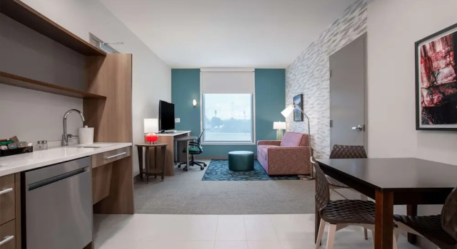 Двухместный люкс Home2 Suites By Hilton Calhoun