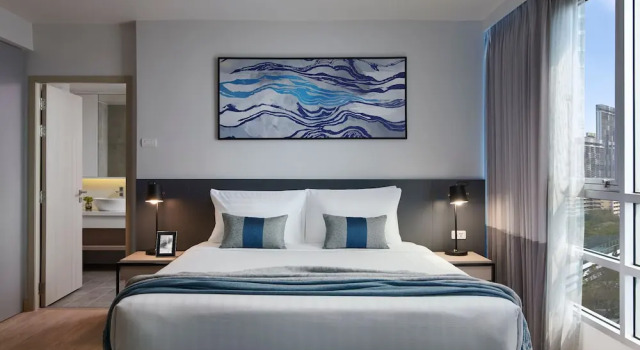 Двухместная студия Shama Lakeview Asoke Bangkok