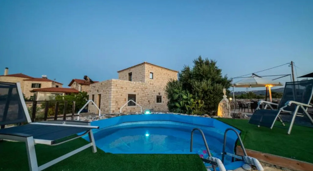 Irene Stone Villa - Private Pool - Sleeps 6, Забронировать Отель Аниссарас 