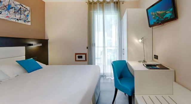Двухместный номер с балконом и с видом на сад Best Western Regina Elena