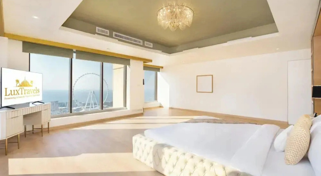 Lux BnB Penthouse JBR Ocean View, Забронировать Отель «постель и завтрак» Отели Эмирата Дубая с парковкой, рядом с Торговый центр The Beach, Парковка
