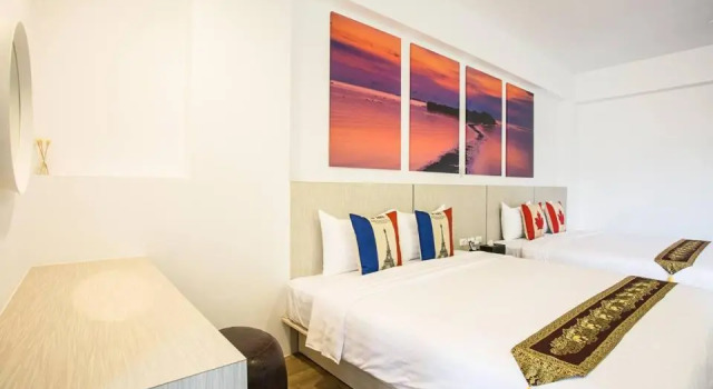 Camera quadrupla Standard con balcone Hsu One One B&B