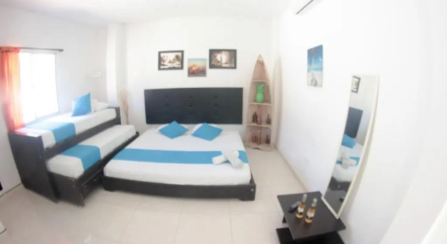 Семейный номер Standard Hotel Taganga Dive Santa Marta