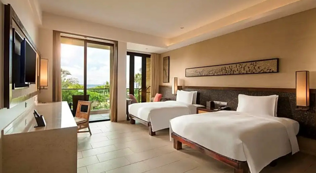 Номер Standard oceanfront Fairmont Sanya Haitang Bay