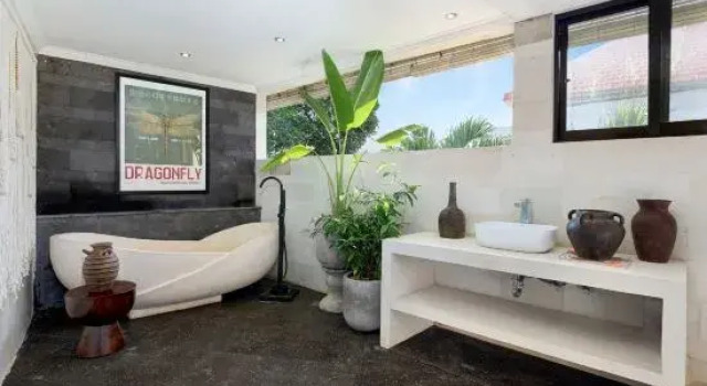Private 1BR Designer Villa Central Canggu extra Office Room, Rezervovat Vila Chaty v Bali, Chalupa
