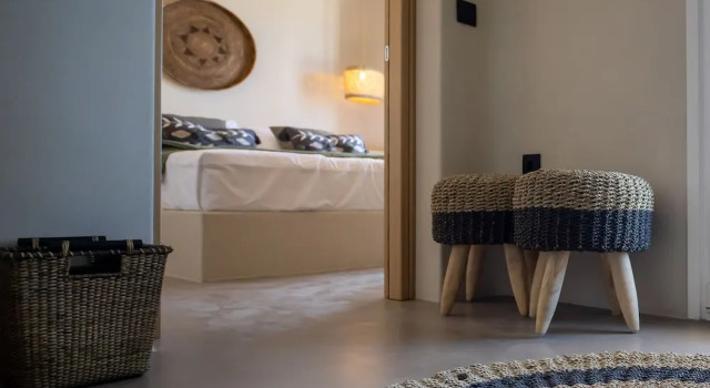 Двухместный номер Standard с балконом и с видом на море Seesoo Paros Beachfront Luxury Hideaway