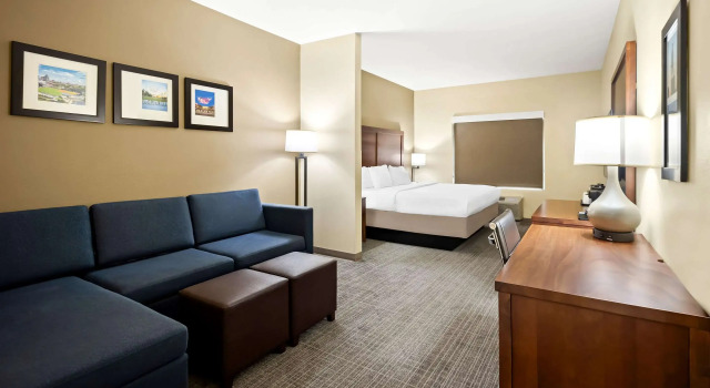Двухместный люкс Comfort Inn & Suites High Point - Archdale