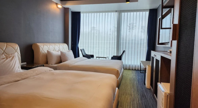 Двухместный семейный номер Standard с видом на окрестности Marevo Beach Hotel