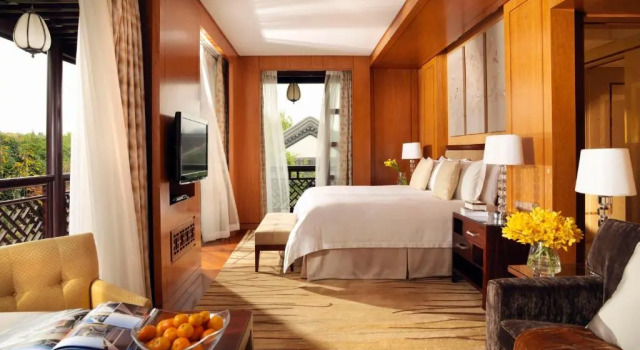 Двухместный номер Panorama с видом на сад Four Seasons Hotel Hangzhou at West Lake