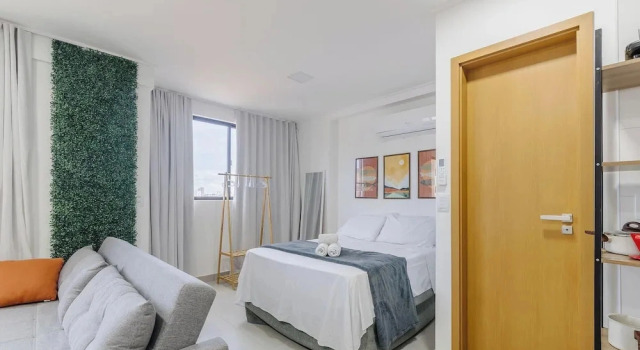 Апартаменты Stay With a Pool and gym 350m From the Beach in a Prime Location in Maceio - SLI