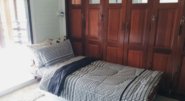 Семейный номер Standard с балконом и с видом на реку Green Riverside Homestay