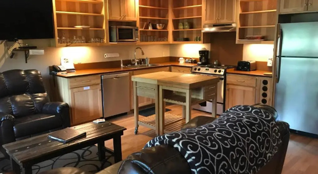 Suite z widokiem na rzekę Twisp River Suites