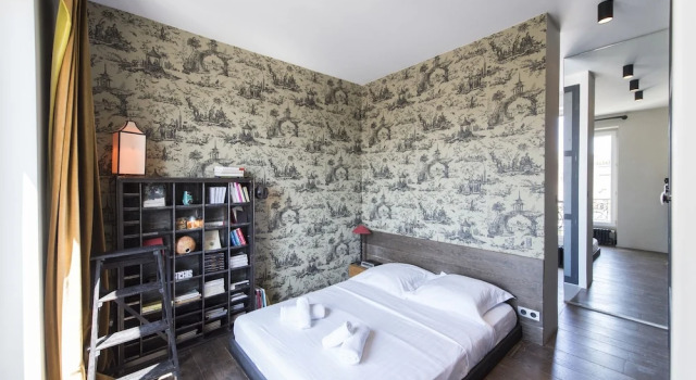 Loft Apartment in the 18th, Забронировать Апартаменты/квартира Париж Иль-де-Франс, рядом с Монмартр