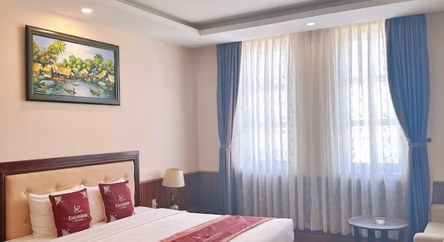Двухместный номер Deluxe Khanh Linh Hotel
