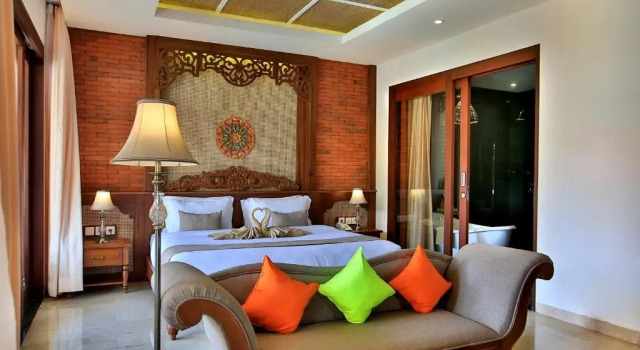 Полулюкс с видом на бассейн Green Field Resort Ubud