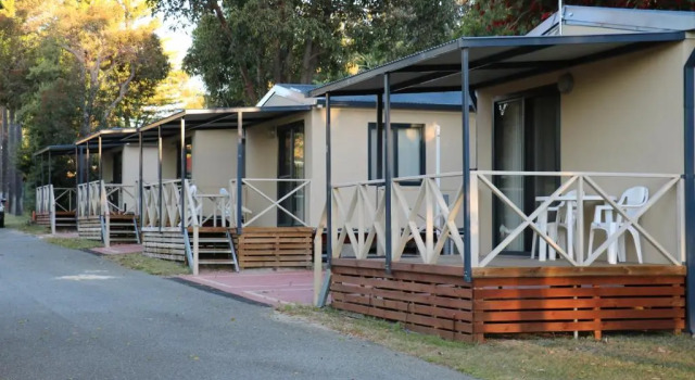 Студия Executive с красивым видом из окна Acclaim Kingsway Tourist Park