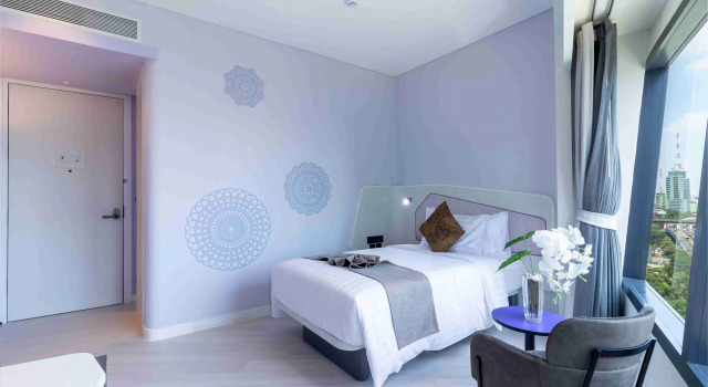 Одноместный номер Deluxe Queensland Hotel Bangkok